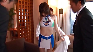 Rei Ganaha Hot Japanese race queen is sexy