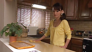 Horny wife gives a nasty blowjob Hotaru Yamakawa