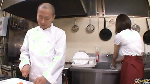 Raunchy idol is often having sex with man