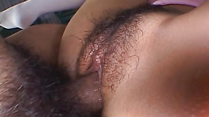 Close up video of hot Asian babe Kokoro Wakana in Asian anal porn